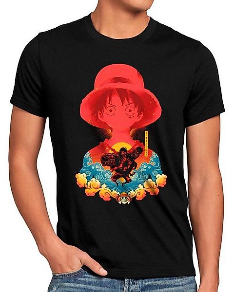 style3 T-Shirt Sneaky Pirate one piece japan anime luffy manga ruffy günstig online kaufen