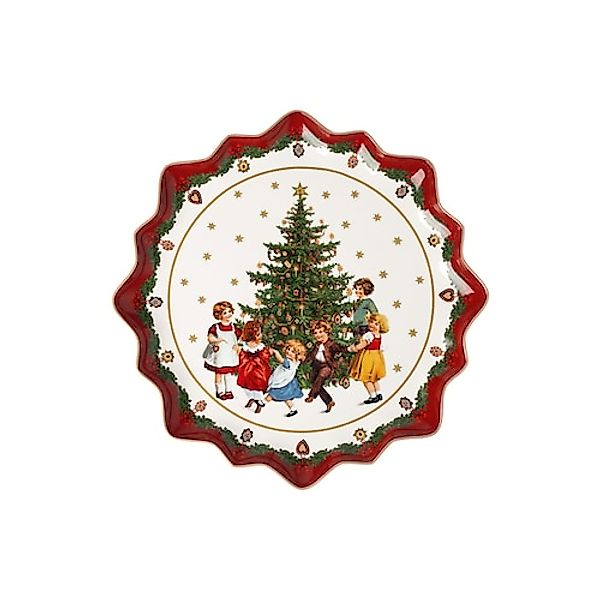 Villeroy & Boch Servierplatte »Gebäckteller "Kinder tanzen" Toy's Fantasy ø günstig online kaufen