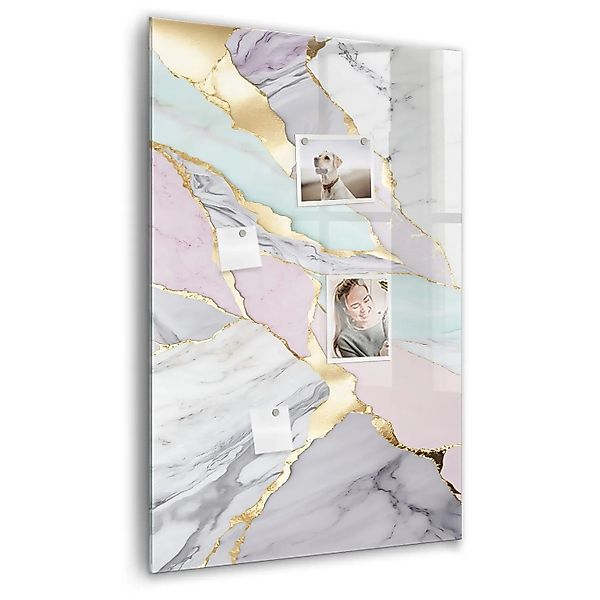 Tulup Glas Magnettafel Dekorativer Marmor 60x90 cm Magnettafel Zum Beschrif günstig online kaufen