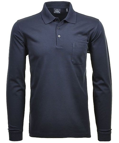 RAGMAN Langarm-Poloshirt Softknit langarm günstig online kaufen