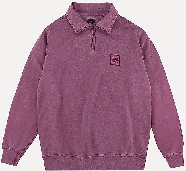 Trendsplant Rundhalspullover Sauce Loopback Pigment Dyed günstig online kaufen