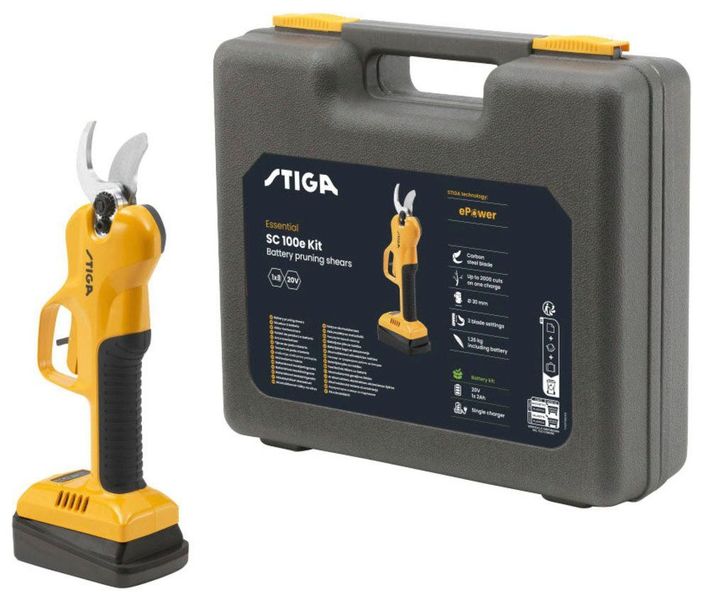 STIGA GARDEN Akku-Astschere "SC 100e" (Set, ) 500 Watt Motor, Karbonstahl-K günstig online kaufen