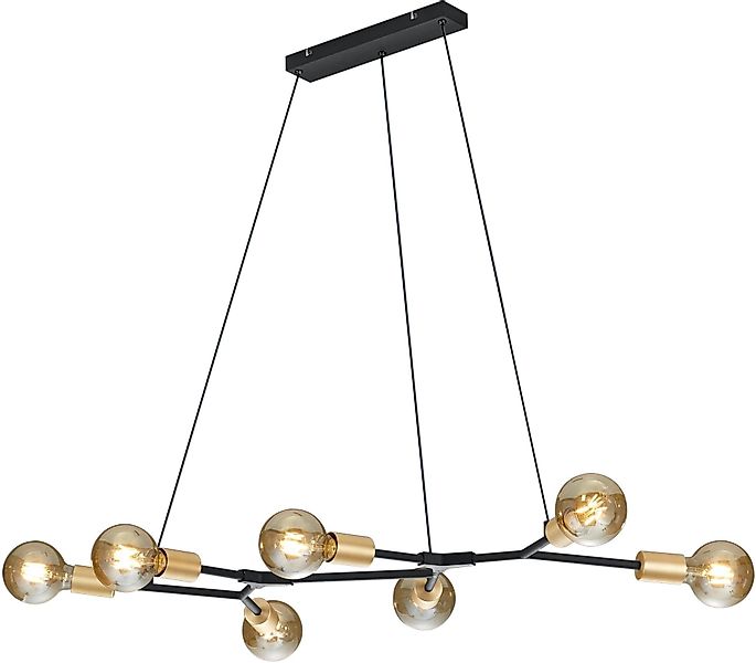 TRIO Leuchten Pendelleuchte CROSS, ohne Leuchtmittel, günstig online kaufen