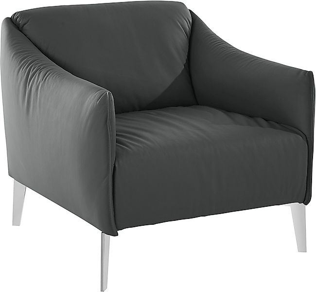 W.SCHILLIG Cocktailsessel »sally Designsessel, Loungesessel,«, mit Metall-W günstig online kaufen