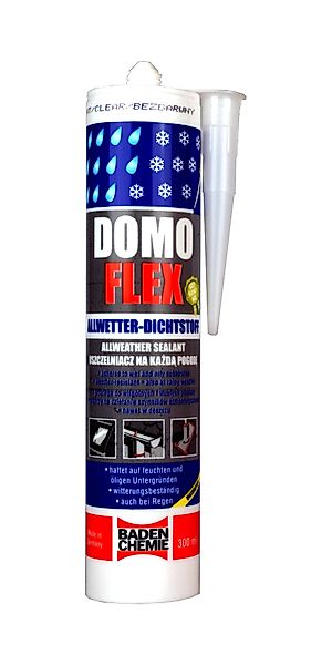 Baden Chemie Dichtstoff Domoflex Allwetterdichtstoff Silikonaltenative, günstig online kaufen
