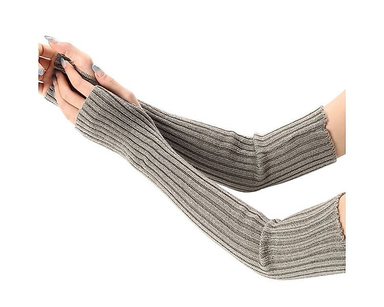 Coonoor Armstulpen Unisex Winter Stricken Handschuh Daumenloch Fäustling Ar günstig online kaufen