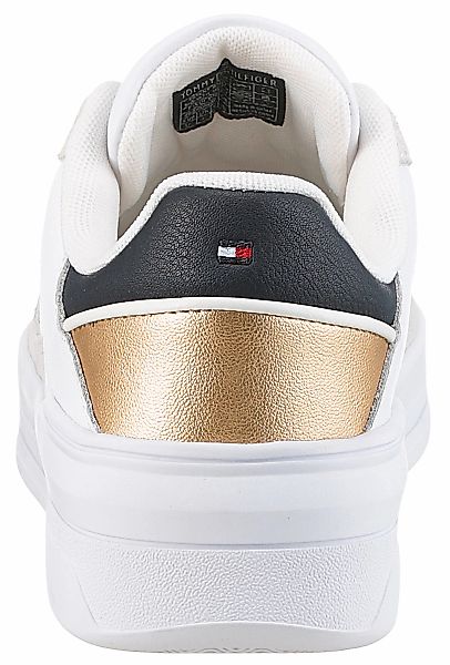 Tommy Hilfiger Plateausneaker "ESSENT BASKET SNEAKER METALLIC", Freizeitsch günstig online kaufen