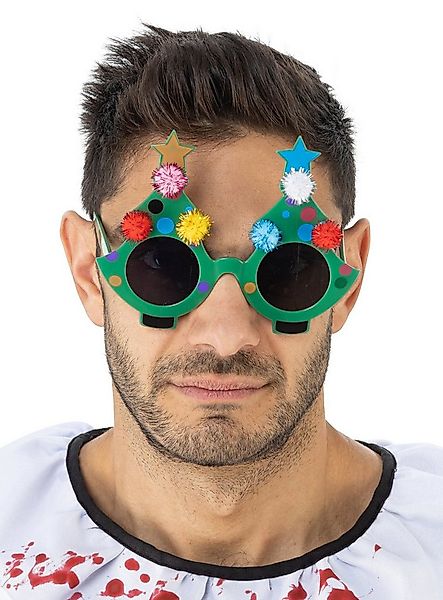 CHAKS Kostüm Terrifier – Tannenbaum Brille, Gibt's auch nicht oft: Sonnenbr günstig online kaufen