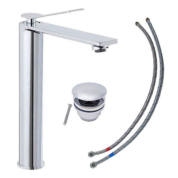 Schöner Wohnen Waschtischarmatur Viola Auslaufhöhe 24 cm Chrom günstig online kaufen