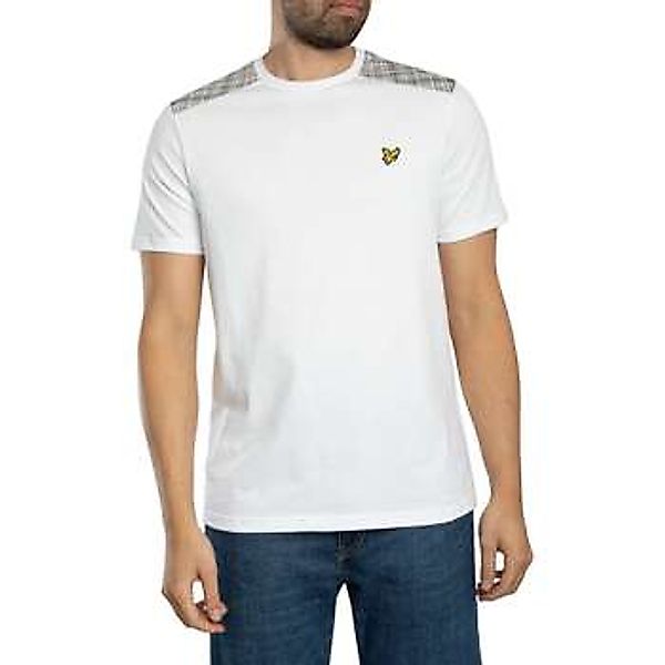 Lyle & Scott  T-Shirt Kariertes T-Shirt mit Einsätzen günstig online kaufen