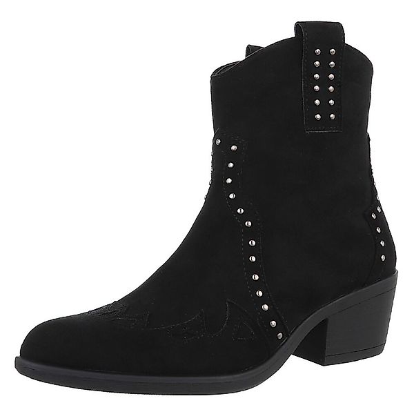 Ital-Design Damen Cowboyboots Western Westernstiefelette (88812577) günstig online kaufen