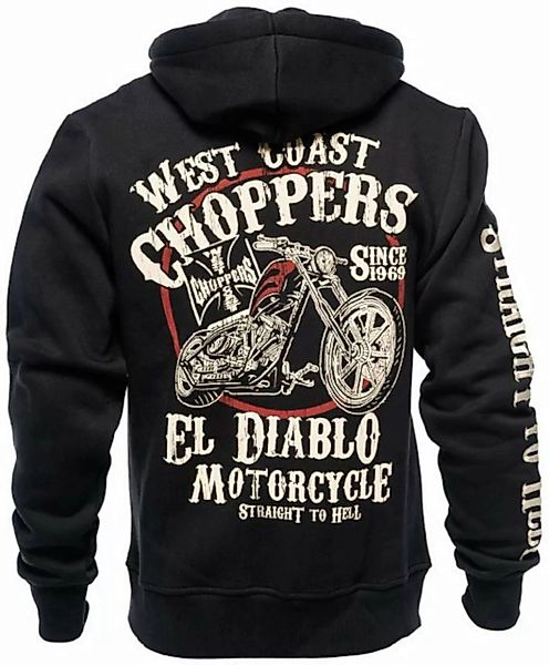 West Coast Choppers Hoodie WCC El Diablo Zip günstig online kaufen