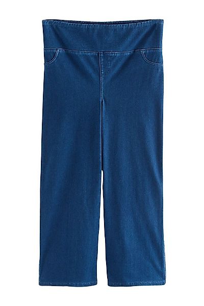 Next Weite Jeans Denim-Leggings mit weitem Bein, Umstandsmode (1-tlg) günstig online kaufen