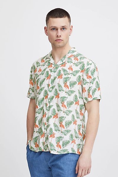 Blend Kurzarmhemd "BHShirt", Sommerliches Kurzarmhemd mit Druck günstig online kaufen