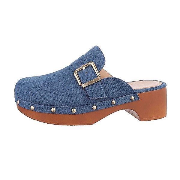 Ital-Design Damen Mules Boho/Hippie Plateausandaletten (85878209) günstig online kaufen