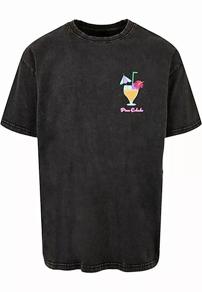 Merchcode T-Shirt Merchcode Herren Pina Colada Acid Washed Heavy Oversized günstig online kaufen