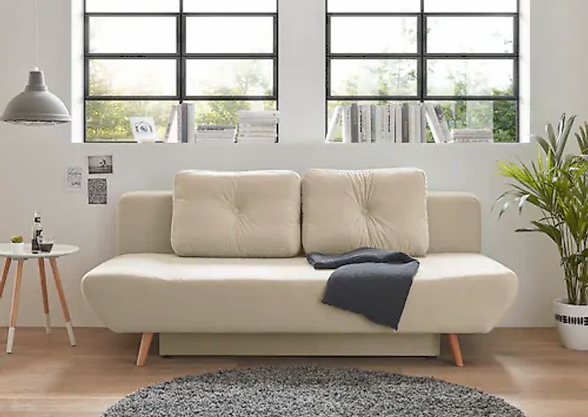 Home affaire Schlafsofa »Segmon« einfach in ein bequemes Bett umwandeln, in günstig online kaufen