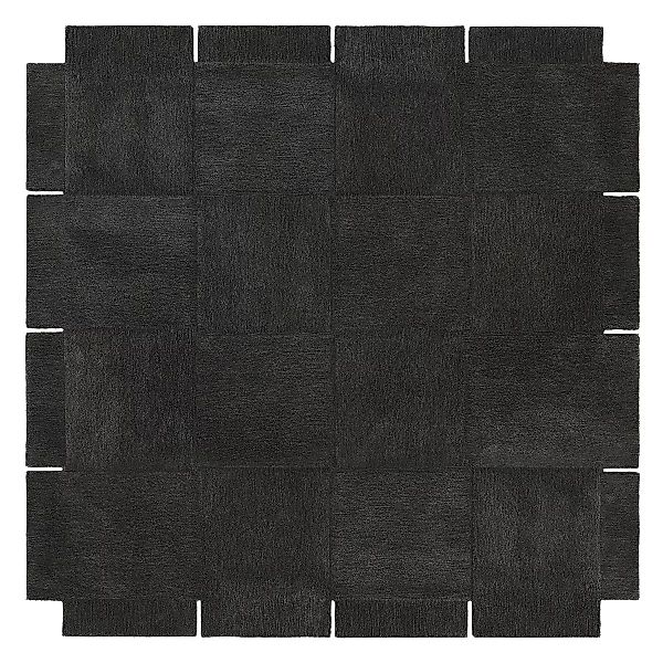 Basket Teppich, dunkel grau 245 x 245cm günstig online kaufen