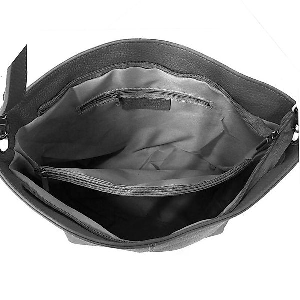 ITALYSHOP24 Schultertasche Made in Italy Damen Premium Leder SHOPPER Tasche günstig online kaufen