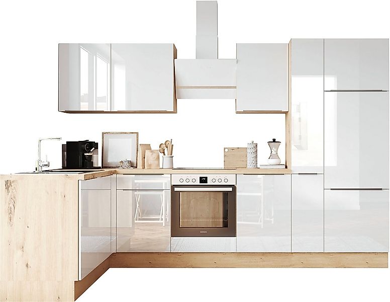 RESPEKTA Küchenzeile Safado aus der Serie Marleen, Breite 310 cm, mit Soft- günstig online kaufen