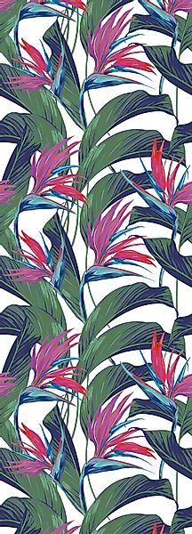 queence Vinyltapete »Ilana« Motiv   bedruckt   botanisch   floral   gemuste günstig online kaufen