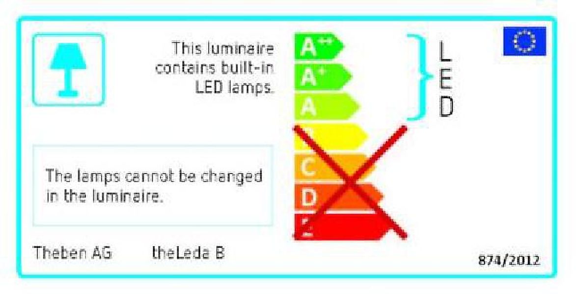 Theben LED-Strahler 30W 5600K 2050lm theLeda B30L schwarz - 1020686 günstig online kaufen