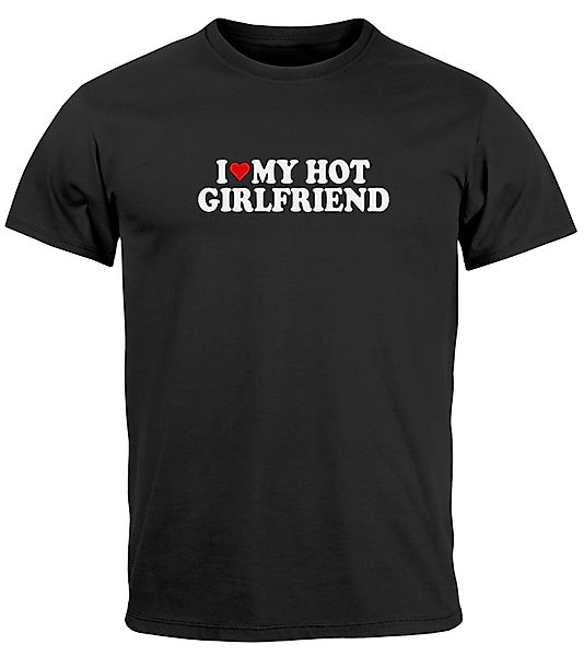 MoonWorks Print-Shirt Herren T-Shirt I love günstig online kaufen
