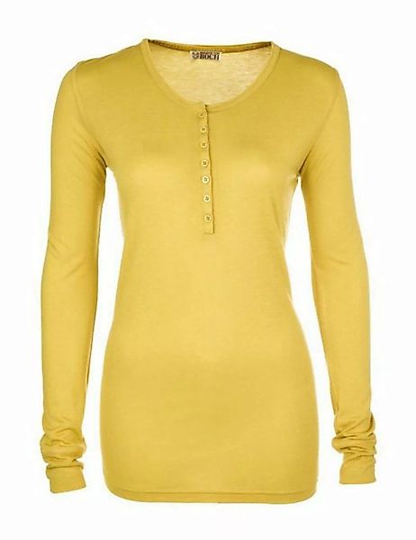 Brigitte von Boch Langarmshirt Peel Langarm-Shirt Marigold günstig online kaufen