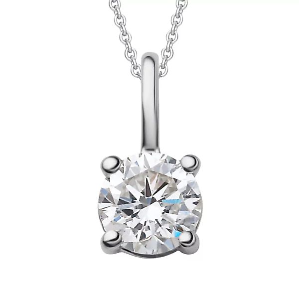 ONE ELEMENT Kettenanhänger "0.15 ct Diamant Brillant Anhänger aus 750 Weißg günstig online kaufen