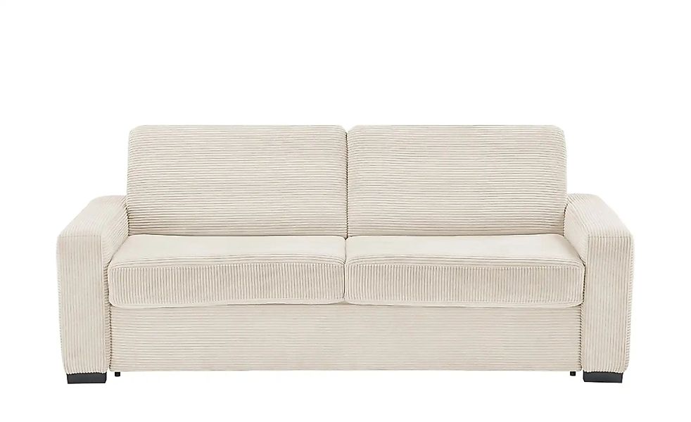 switch Schlafsofa aus Cord Vanila ¦ creme ¦ Maße (cm): B: 220 H: 87 T: 98 P günstig online kaufen