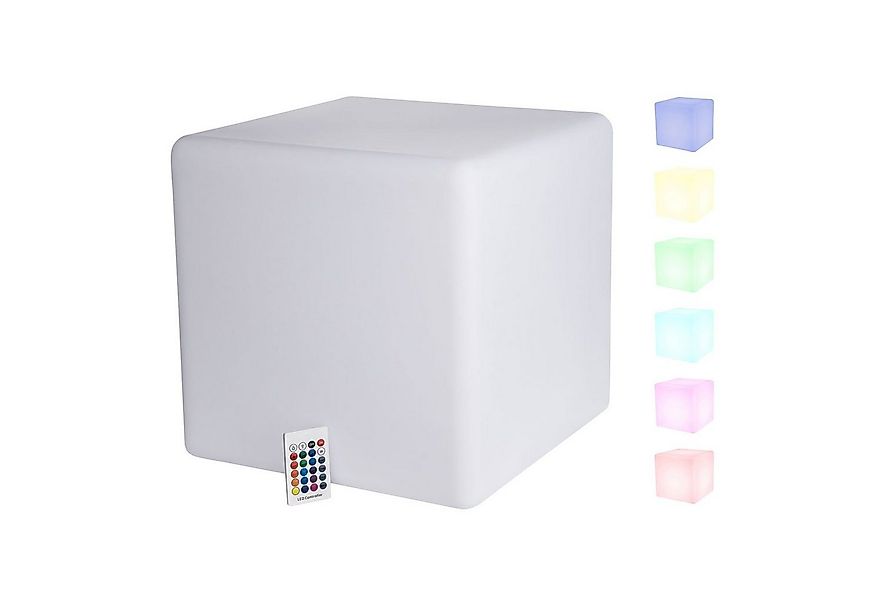 VERDOBA LED Würfel LED Gartenleuchte, Leuchtwürfel mit Akku Beleuchtung für günstig online kaufen