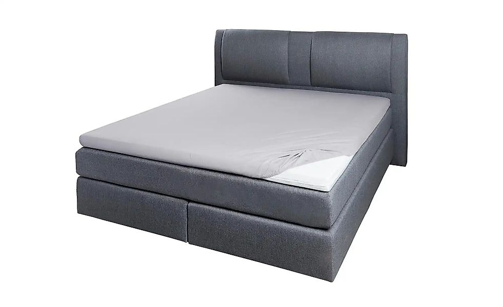 Jersey-Elastan Topperlaken   ¦ grau ¦ Maße (cm): B: 190 H: 10 Bettwaren > B günstig online kaufen