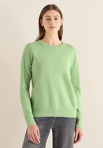 Cecil Strickpullover aus reiner Baumwolle günstig online kaufen