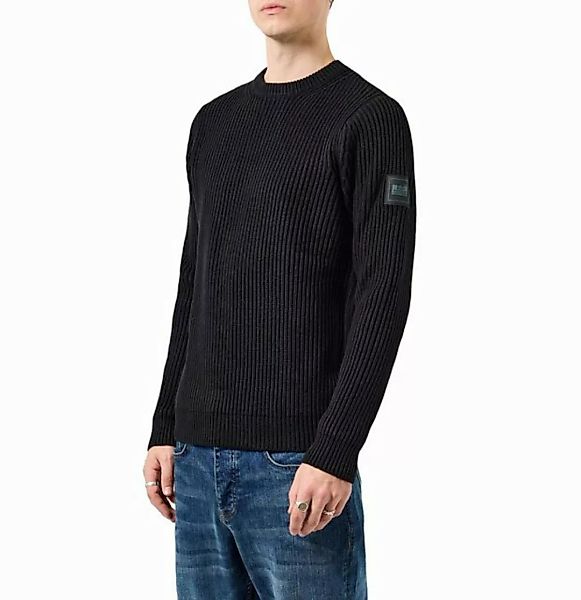 Weekend Offender Rundhalspullover Sweatpulli WO Crew Neck Rib Strick günstig online kaufen