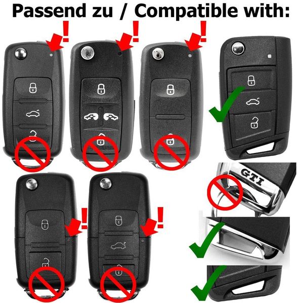 mt-key Schlüsseltasche Autoschlüssel Hardcover Schutzhülle Metallic günstig online kaufen