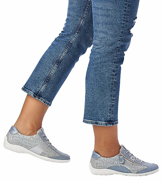 Remonte Schnürschuh mit feinem Metallic-Schimmer, Freizeitschuh, günstig online kaufen