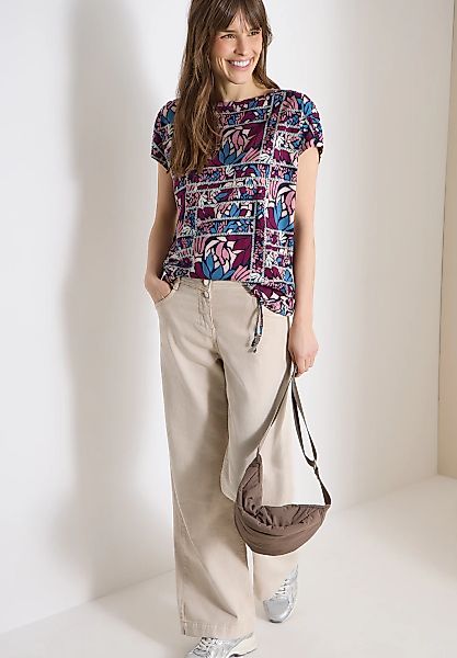 Cecil T-Shirt mit U-Boot-Ausschnitt günstig online kaufen