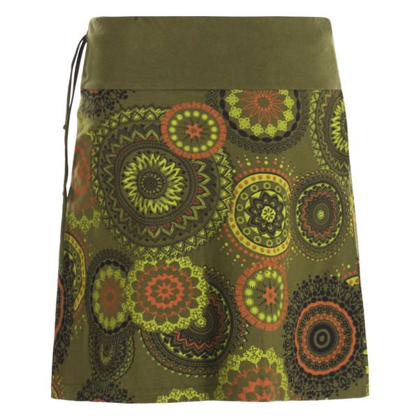 Vishes Minirock Kurzer Damen Baumwoll-Rock Taschen-Rock günstig online kaufen