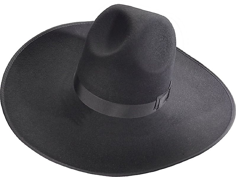 JOB Filzhut Dachdecker u. Zimmermannshut aus Wollfilz schwarz günstig online kaufen