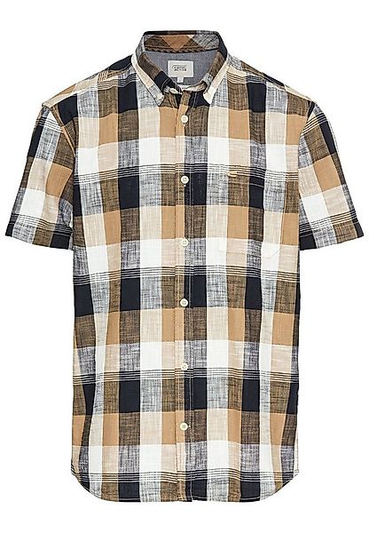 camel active Karohemd Kurzarm aus reiner Baumwolle günstig online kaufen