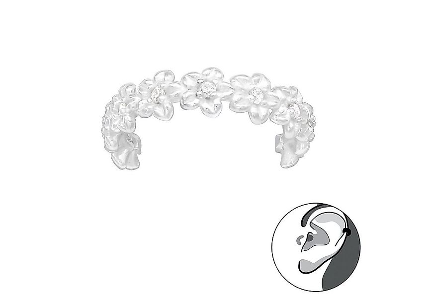 ALEXANDER YORK Ohrklemme Ear Cuff BLÜTEN mit Zirkonia günstig online kaufen