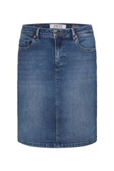 SOCCX Jeansrock mit Gehschlitz günstig online kaufen