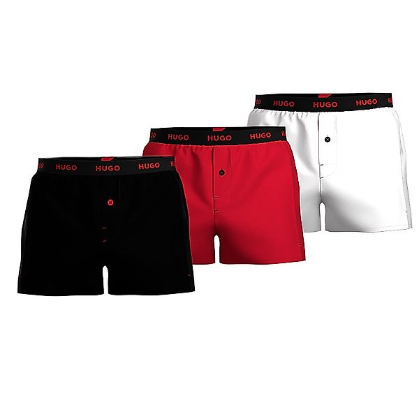 HUGO Webboxer Woven Boxer Triplet (Packung, günstig online kaufen