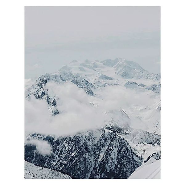 Komar Wandbild Mountains Clouds Berge B/L: ca. 40x50 cm günstig online kaufen