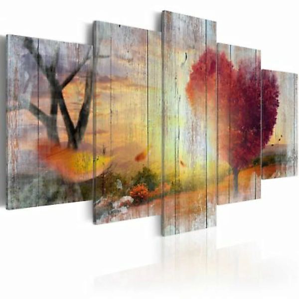 artgeist Wandbild Lovers’ Autumn mehrfarbig Gr. 200 x 100 günstig online kaufen