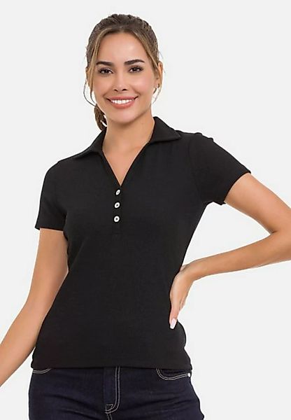 Cipo & Baxx T-Shirt, mit klassischem Polokragen günstig online kaufen