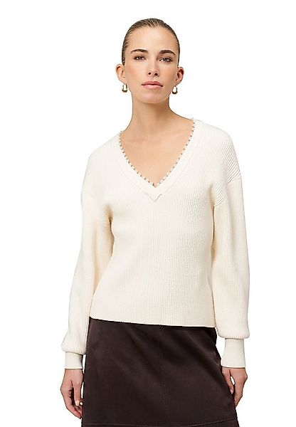 Zero Strickpullover Damen mit Perlen (1-tlg) weiteres Detail günstig online kaufen