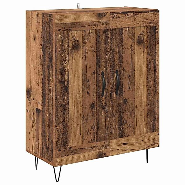 vidaXL Sideboard Altholz 69,5 x 34 x 90 cm Verbundholz und Eisen 881597 günstig online kaufen