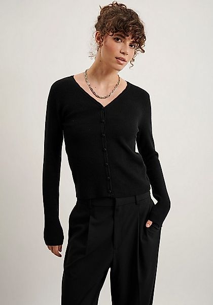 HaILY’S Strickjacke LS V CD Na44tasha aus Rippstrick günstig online kaufen