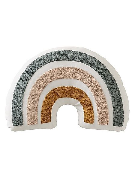 vertbaudet Dekokissen Kinder Kissen MINI ZOO, Regenbogen günstig online kaufen